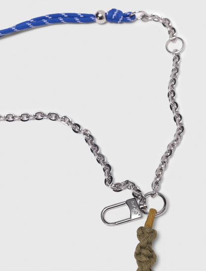 Chain & cord mix bag charms | Maje