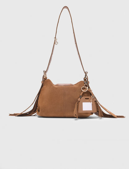 Miss M mini mirror bag charm | Maje